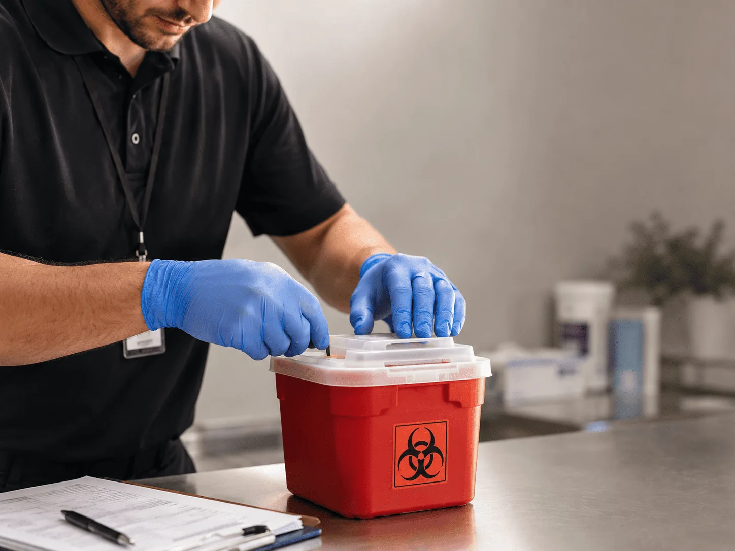 Why choose Sharps Waste Disposal in Clutier, IA